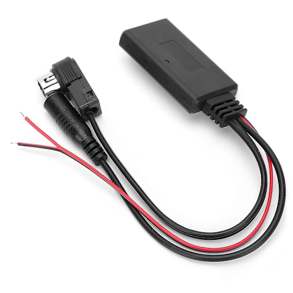 Bluetooth AUX Kabel Adapter med Mikrofon Smartphone Håndfri Opkald til Alpine Radioer