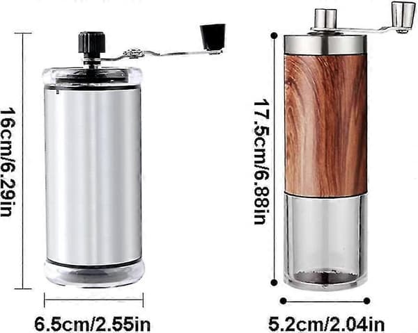 Pepparkvarn Saltkvarnar Mode Handvev Kvarn Och Löstagbar Pepparkvarn, kaffe Kryddkvarn