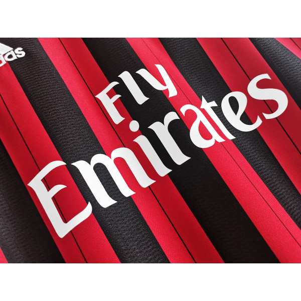 Retro Legend 13-14 AC Milan hjemmetrøye med lange ermer Baresi NO.6 M