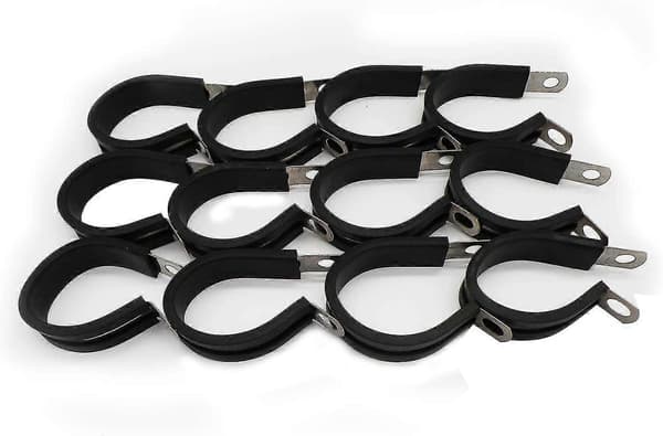 3/4\" Kabelklemme Rustfritt Stål Isolert Gummidempet u2013 Kabel