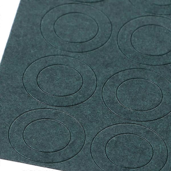 100 STK/ark 18650 Batteri Isoleringspakning Li Celle Isolerende Lim Patch