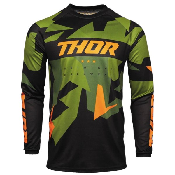2023 sommer nyt THOR downhill tøj cykeltøj åndbar langærmet T-shirt M