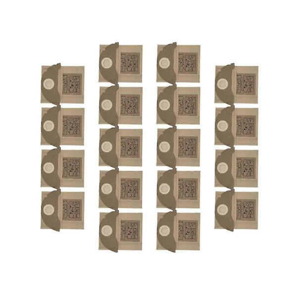 18 stk. støvsugerposer i papir for Wd2.250 6.904-322 Wd2200 A2004 A2054 A2024 Wd2