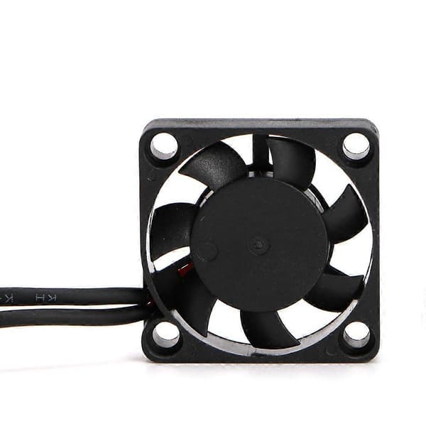 30x30x7mm CPU Køleventilator 5V 12V 2pin Støjsvag Ventilator CPU Køler Kabinet Radiator