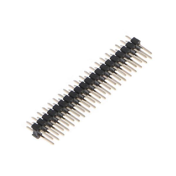 2,54 mm 2x20-pin avtakbar dobbel hannkontakt for Raspberry Pi Zero GPIO