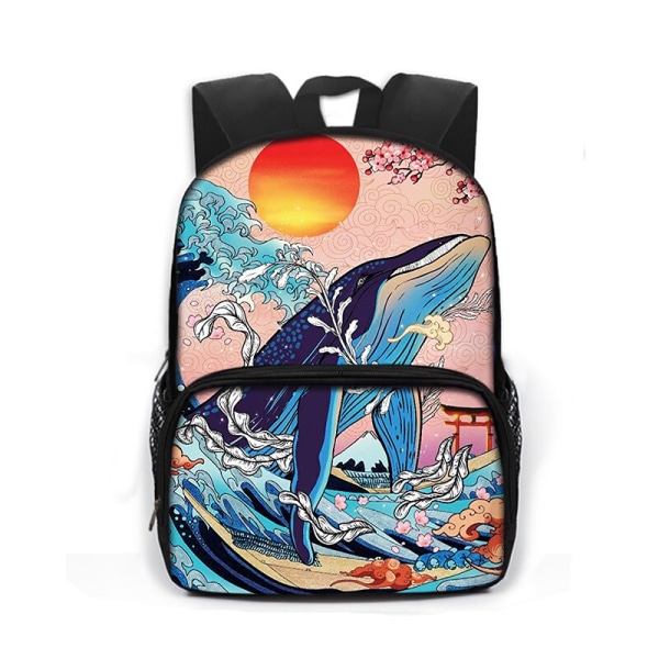 13 Inch Cute Se Djur Barn Skolväskor Delfin Bläckfisk Havssköldpadda Barn Dagis Ryggsäck Pojkar Flickor Skolväska Bokväska style 20