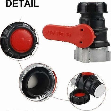 IBC Tank Adapter, Tankventil til IBC Tank, IBC Adapter til Tank, IBC Tankhane DN50 (75 mm)