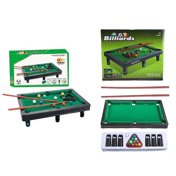 Leksaksbord för barn Mini Snooker Pool Biljardset Jul Inomhus Bordsspel Present