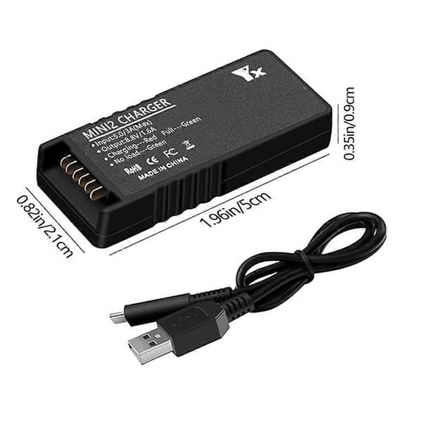 QC3.0 Akkulaturi USB-lataussovitin DJI Mini 2 Mavic Mini2 -dronelle