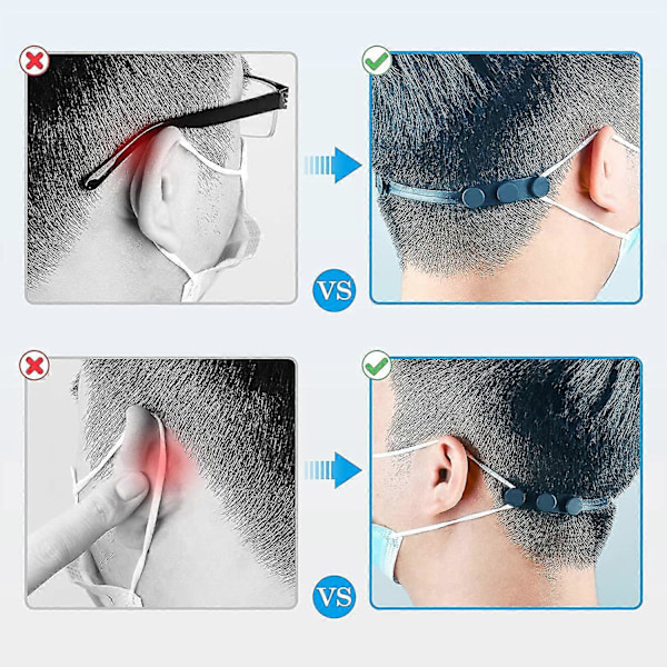 Nackmaskhållare Mask Öronsparare Öronsparare