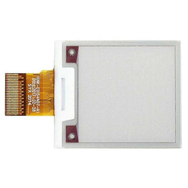 1.54 Tommers Elektronisk Papirskjerm for Raspberry Pi 4B Rød Svart Hvit 200 X200 Oppløsning Spi Inte