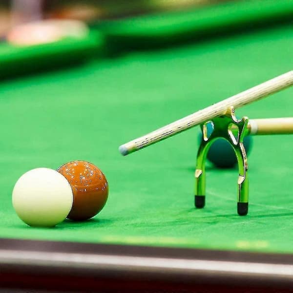 3 stk. Billard Hodebro Cue, Snooker Hodebro Hodehvile, Billard Sklisikker Metallramme Pinner