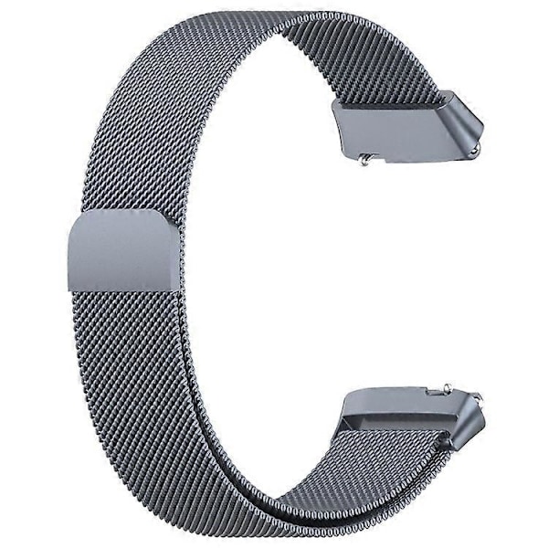 Yhteensopiva Xiaomi Redmi Watch 3 Active / Watch 3 Lite -kellon metallisen korvausrannekkeen magneettinen Milanese-kelloranneke Grey