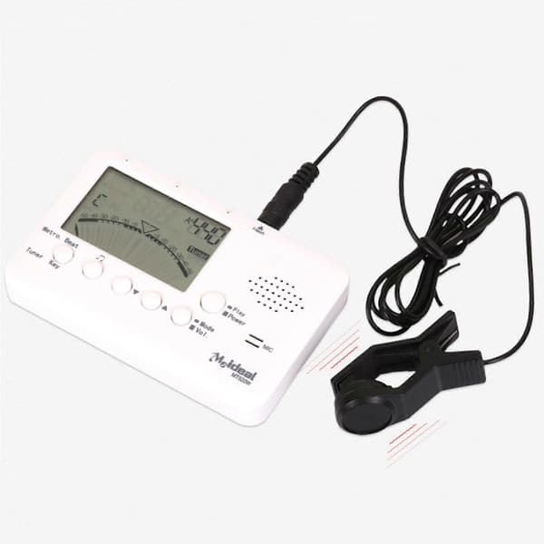 Modedesign Blæseinstrument Tuner 3 i 1 Kromatisk Digital Tuner Plastik