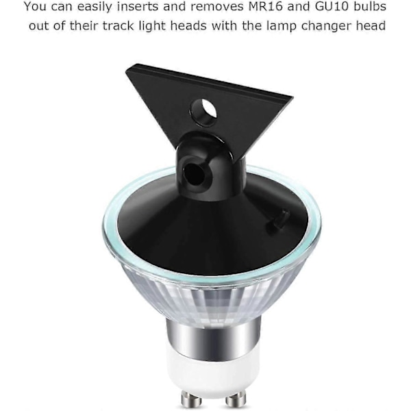 20 stk Lyspære Sugkopp Fjerning Verktøy GU10 MR16 Lampe Bytterhode NRS90-N20 Sugkopp Lyspære Fjerner for Halogen Pære Mini Sporlys
