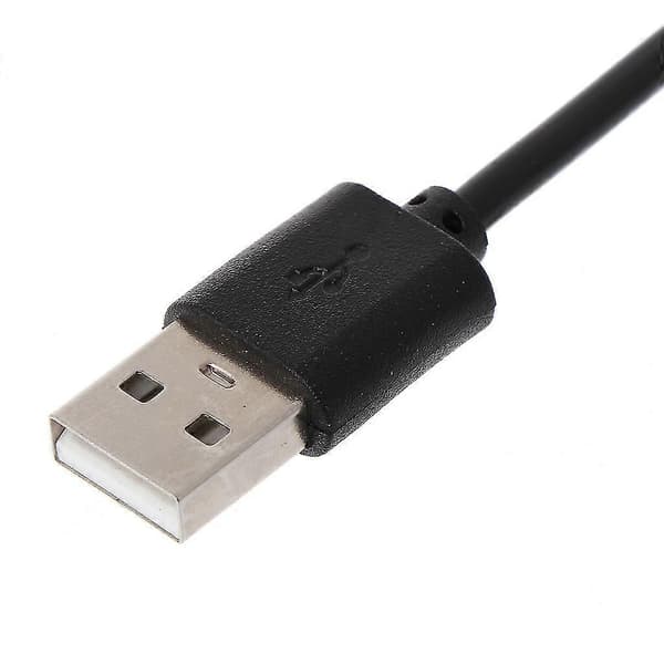 22AWG USB 2.0 A til 3 / 4-Pin PWM 5V USB Sleeved Blæser Strømadapterkabel