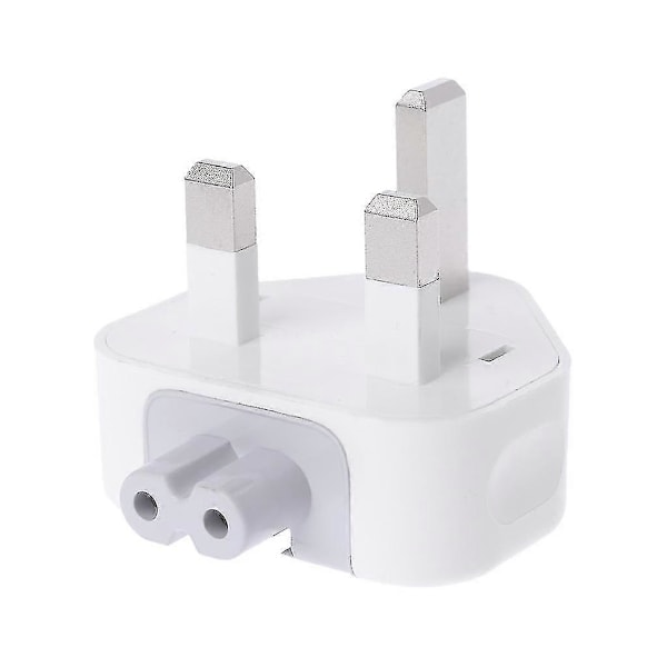 Ny Hvid UK AC Stik Strømforsyning Adapter Til Ibook/til Macbook Telefon-ZZY