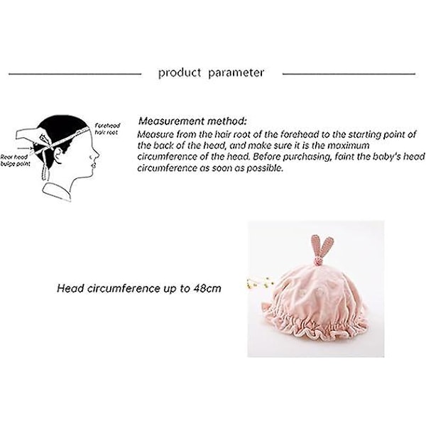 Baby Söt Formad Slapp Bomullsmössa För Baby Pojke Och Flicka Rosett Elastisk Mössa (beige, One Size)