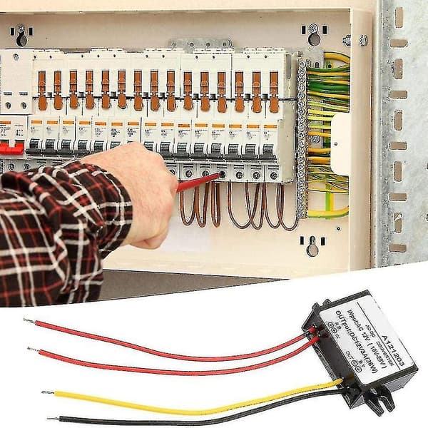 Vanntett Volt Konverter AC 10-28v Til DC 12v Konverter AC-DC Strømmodul (3A)