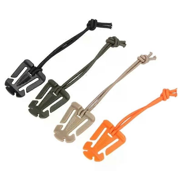 Molle Web Dominators med elastisk snor til rygsæk Webbing Stropper Molle Tilbehør - Taktiske Gear Clips