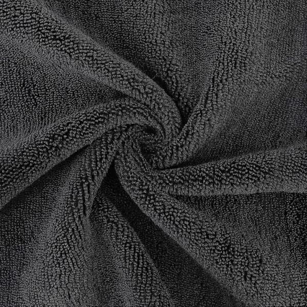 Premium-mikrokuituliina, 30 x 30 cm (12 kpl) (musta)