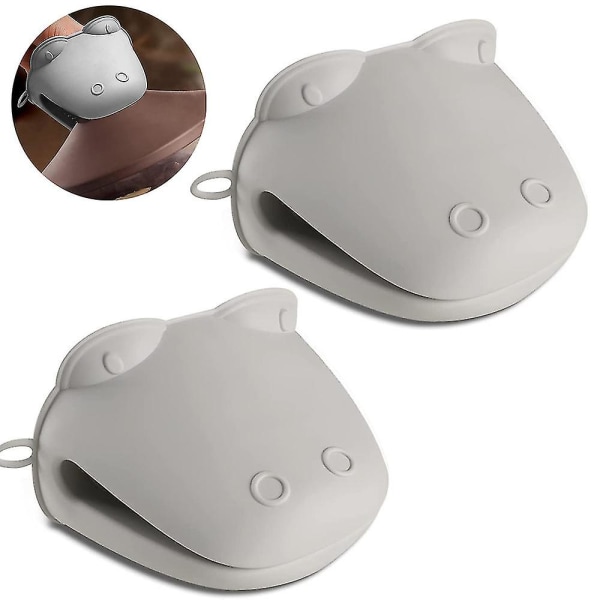 Ugnsvantar,kökssilikon Ugnsvantar Värmebeständiga,grythållare Perfekt för bakning Matlagning Grill,flexibla ugnshandskar,halkfria