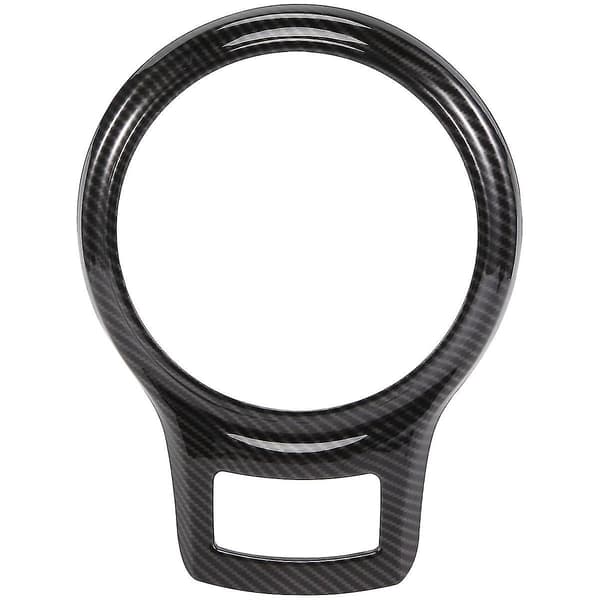 Auto Karbonfiber Sentralt Girpanel Kontrollpanel Dekal Bil Interiør Modifikasjon For Toyota 86/su