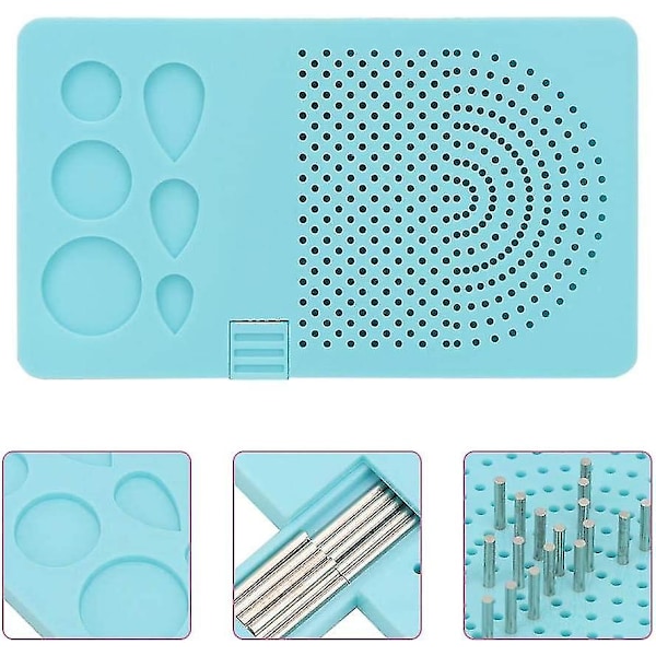 Quilling-lauta, ruudukko-ohjain Quilling-lauta Paperin kelauslevy Quilling-malli paperi Quilling-liuskoille