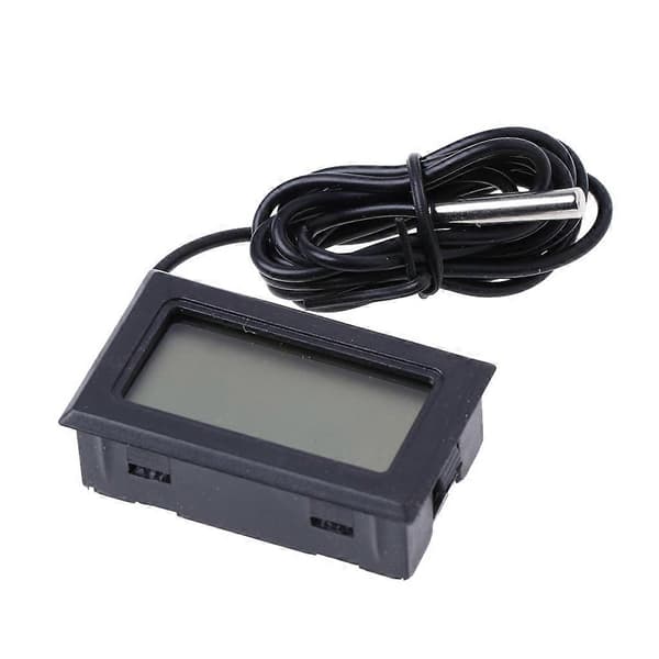 Ny LCD Digital Termometer Akvarium Fisk för Tankvatten