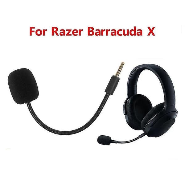 3,5 mm spillmikrofon for Barracuda X headset mikrofon med skumdeksel