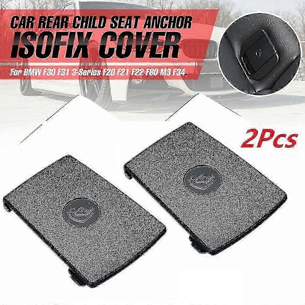 2x For - F20 F30 F31 E84 E87 3-sarjan Takana oleva Lapsen Ankkurointi Isofix-Peite 52207319686
