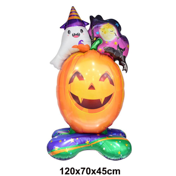 Jätte uppblåsbar fladdermus 90 cm halloween fladdermus ballong barnleksaker Halloween heminredningsrekvisita Barn Halloween dekoration gynnar leksaker 1Pcs balloon2