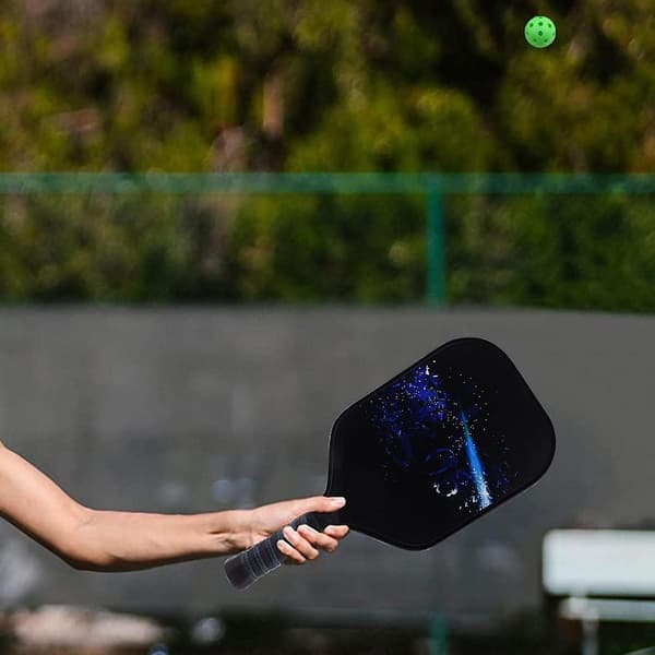 Pickleball Paddle, Honeycomb Core, Glasfiberflade, Indendørs/Udendørs Brug