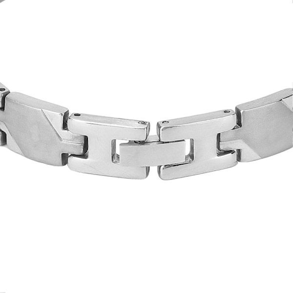 Magnetarmband Dam Titanstål Silver Magnetterapi Armband för Smärtlindring