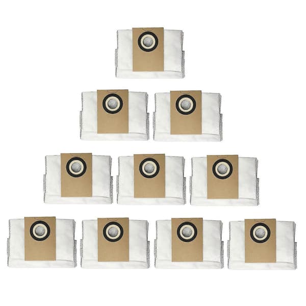 10-pack dammsugarpåsar för Alpha2 Pro-påsar, ersättningstillbehör