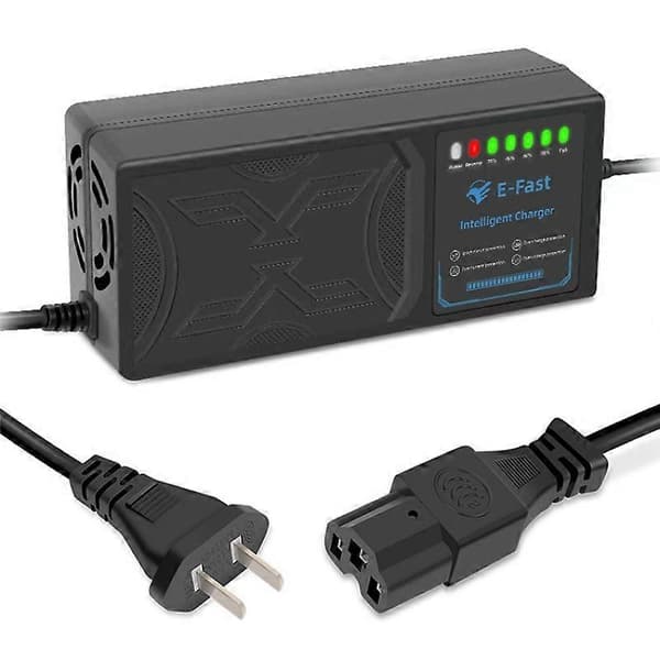 60V 20AH Elektrisk kjøretøylader 7 Lysdisplay Strømdisplay Strømlekkasjebeskyttelse/Full Pul