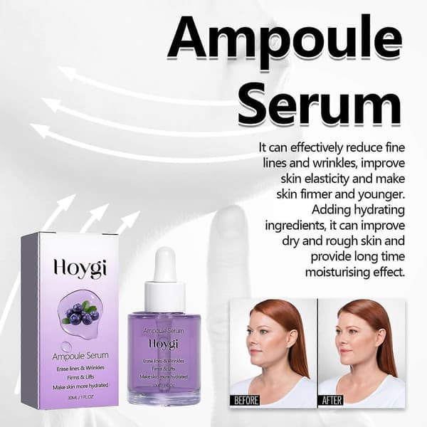30 ml Ampul Serum Sletter linjer & Rynker Opstrammer & Løfter Gør huden mere hydreret 1pcs