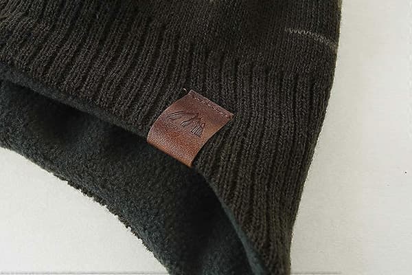 Vinterhatte til drenge, store børn, cowboy stof/aviator vinterhue med øreklapper