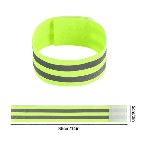 Refleksbånd Armbånd Arm Håndledd Ankelbånd Benstropper Armstropp Belte
