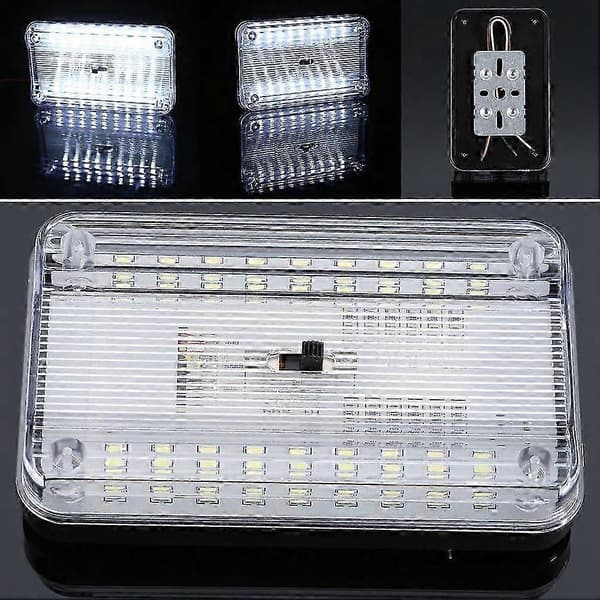 2X Bil Innvendig Lys 36LED Tak Leselys