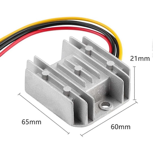 DC Reducer Converter DC 8V-40V till 12V 3A 36W Spänningsregulator Strömomvandlare Modul Transformator G