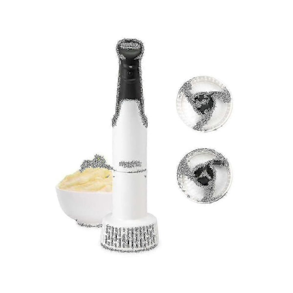 Elektrisk Potatisstöt Handmixer 3-i-1 Multiverktyg Blandar Puréer Vispar | Stavmixer | Blandar & Puréar Perfekt Barnmat | Grönsaker & Potatis