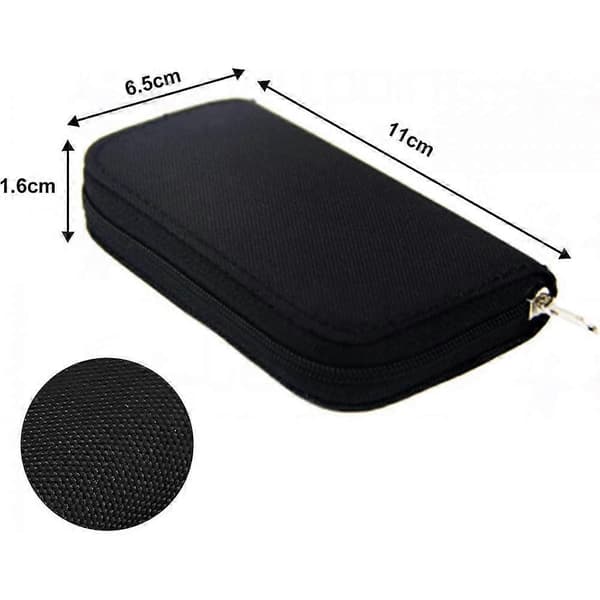 Memory Card Opbevaringsetui, SD Memory Card Etui, Egnet Til SD Og SDHC Kort (22 Slots) GNB