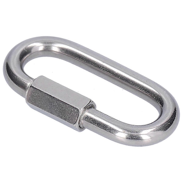 10 stk. Quick Link Connector Stærk Holdbar Nem Installation Lille Størrelse Kæde Connector M4