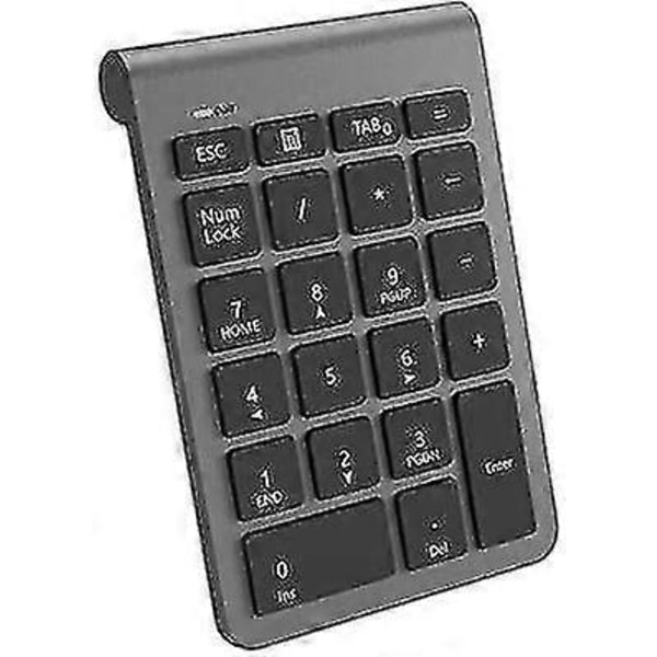 Bluetooth Numerisk Knappsats, Portabel Trådlös Bluetooth 22 Tangenters Numerisk Tangentbord Med Flera Shor-Excellence