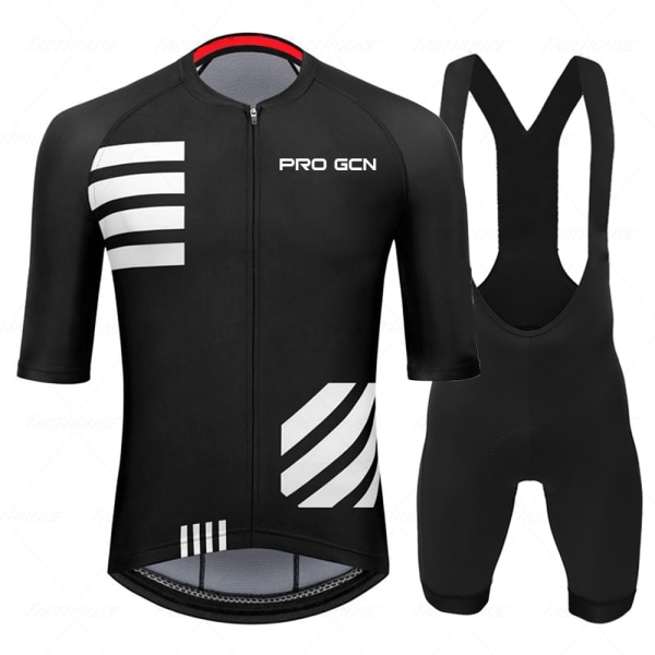 2023 FASTHOUES Herr Sommar Cykelkläder Set Andas Mountainbike Cykelkläder Ropa Ciclismo Verano Triathlondräkter TM-231 M