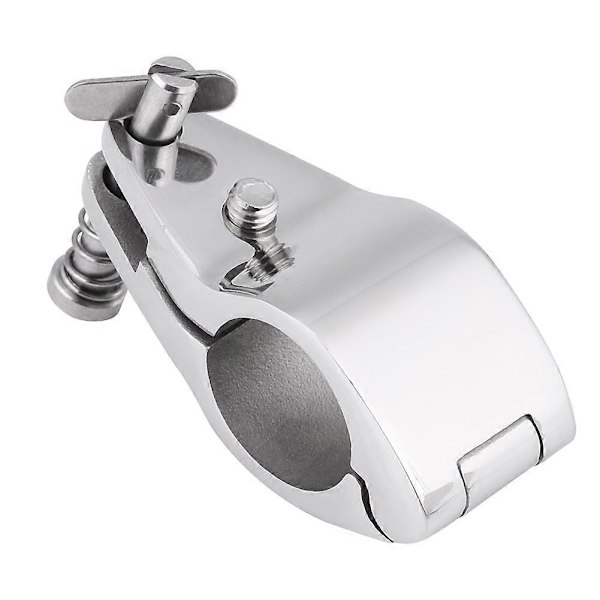 7/8\" Rustfrit Stål Marine Båd Kæbe Slide Hængslet Bimini Top Hardware Beslag