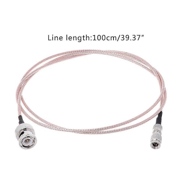 DIN 1.0/2.3 Mini BNC till BNC Han-kontaktkabel RF RG179 för HD SDI 75ohm för B