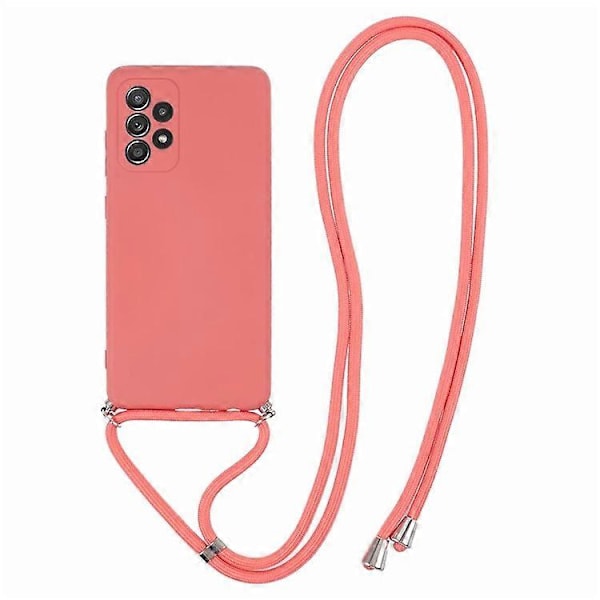 Kompatibel med Samsung Galaxy A52 4G / 5G / A52s 5G Deksel Presis Utklipp TPU-deksel med Lang Snor Red