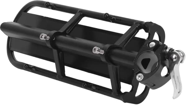 Infällbart cykelställ bak - 10 kg kapacitet, justerbart lastställ i aluminium